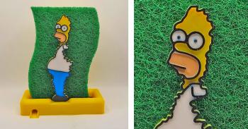 This Homer In The Bushes Sponge Holder Is The Perfect Way To Show Your Love For Memes