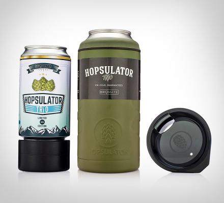 HOPSULATOR Trio: 3-In-1 Beer Koozie, Thermos, and Pint Glass