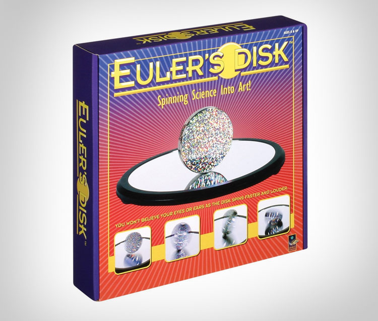 Euler's Disk: A Hypnotic Infinite Spinning Disk