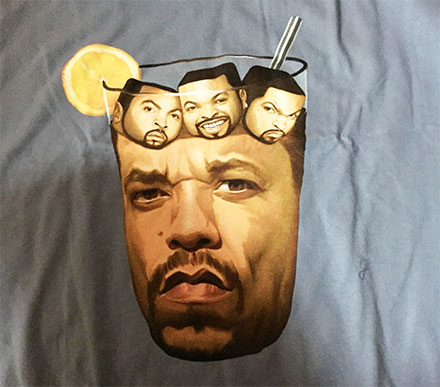 Ice Tea With Ice Cubes T-Shirt