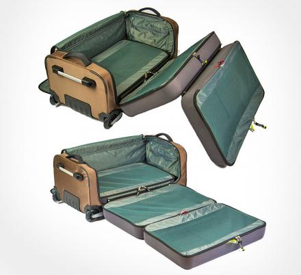 Incredible Oregami Folding Luggage Makes Packing/Unpacking A Breeze