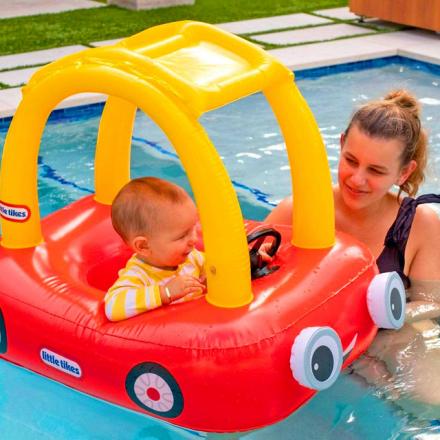 There's Now an Inflatable Cozy Coupe Car Baby Float