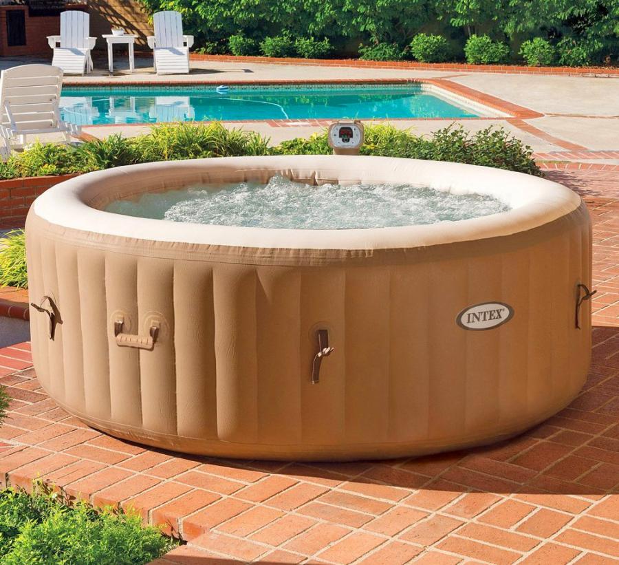 inflatable hot tub