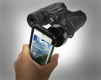 iPhone Binoculars Attachment Mount