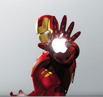 Iron Man Macbook Decal