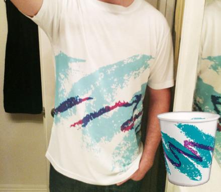 Jazzy 90s Solo Cup Design T-Shirt