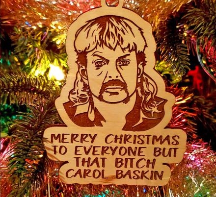 These Joe Exotic Tiger King Christmas Ornaments Have Us Dying