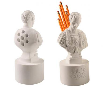 Julius Caesar Stabbed In The Back Pen and Pencil Holder