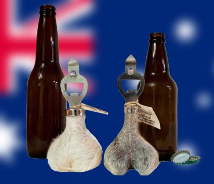 Kangaroo Testicles Bottle Opener
