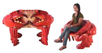 This King Crab Lounge Chair Might Be The Weirdest Chair You Can Buy