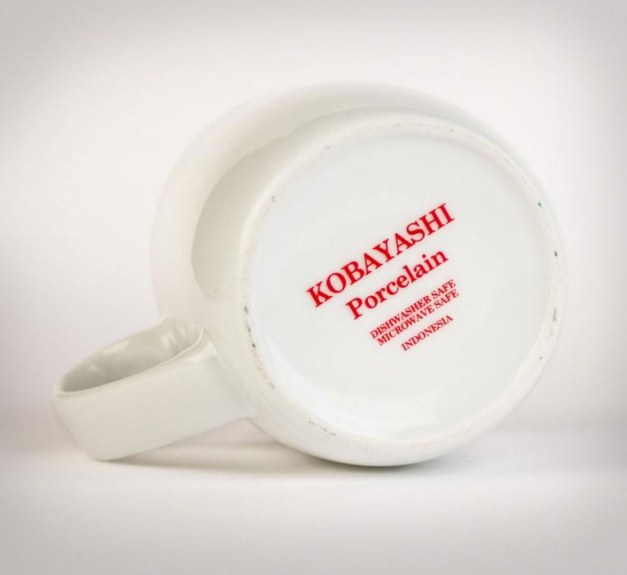 kobayashi porcelain mug