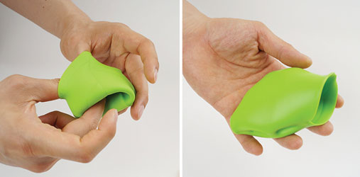 Leaf Shaped Silicone Pocket Cup 6