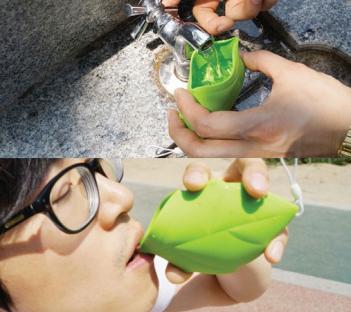 Leaf Shaped Silicone Pocket Cup