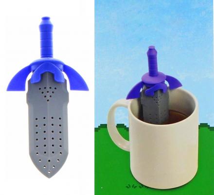 This Legend of Zelda Master Sword Silicone Tea Infuser Belongs In Every Gaming Geeks Kitchen