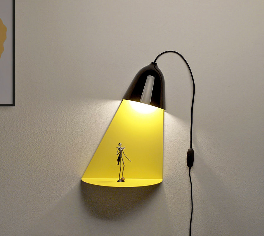 small shelf lamp