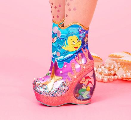 You Can Now Get Little Mermaid Boots With Snow Globe Heels