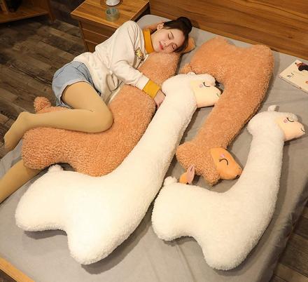 This Life-size Llama Body Pillow Is The Ultimate Snuggle Buddy