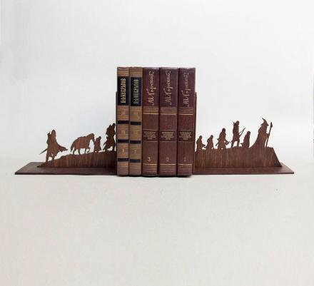 Lord Of The Rings Silhouette Bookends