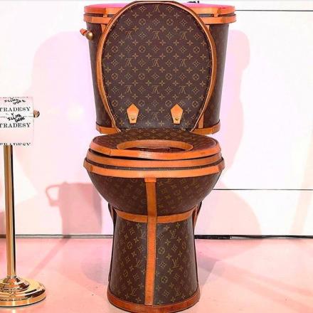 Louis Vuitton Toilet By Artist Illma Gore