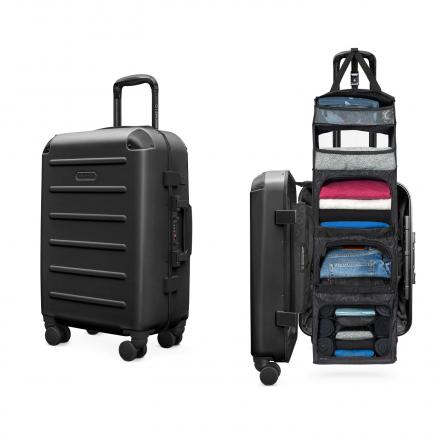 This Luggage Has a Built-in Closet, Is Perfect For Frequent Travelers