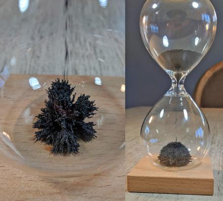 magnetic hourglass timer