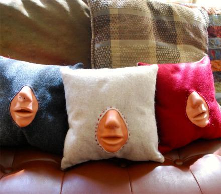 You Can Now Prepare For Valentine's Day Properly With a Creepy Practice Make Out Pillow
