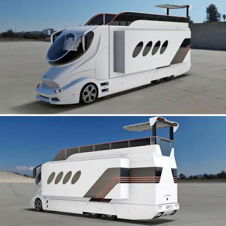Here's What's Inside The $3 Million Marchi Mobile Palazzo Superior Luxury RV