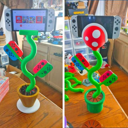 This Mario Piranha Plant Switch Charger Stand Is Perfect For Nintendo Lovers