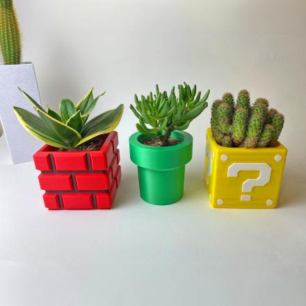 These Mario Planters Will Power-Up Your Plant Game