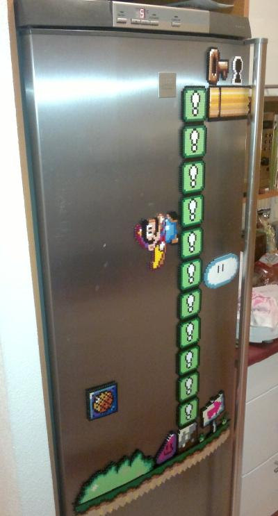 Mario Refrigerator Magnets