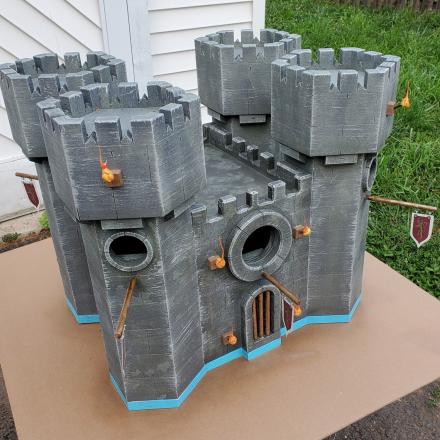 Someone Made a Medieval Birdhouse Castle and It's Basically a Work of Art
