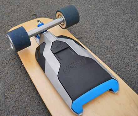 Mellow Drive Turns Any Skateboard Into An Electric Powered Skateboard