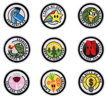 These Adult Merit Badges Allow You To Showcase Your Adult Tribulations