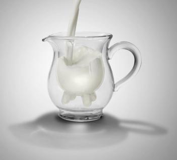 Milk Pitcher With Cow Udders