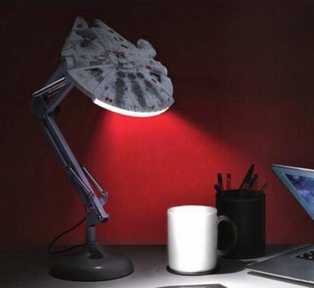 Star Wars mesa lámpara tie figther 60 cm lámpara lámpara millenium Falke