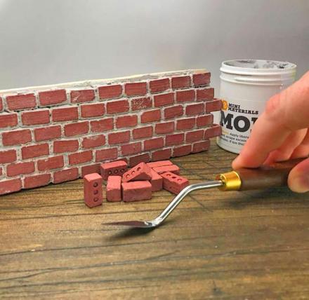 Mini Cement Bricks and Mortar Let You Build Your Own Tiny Wall