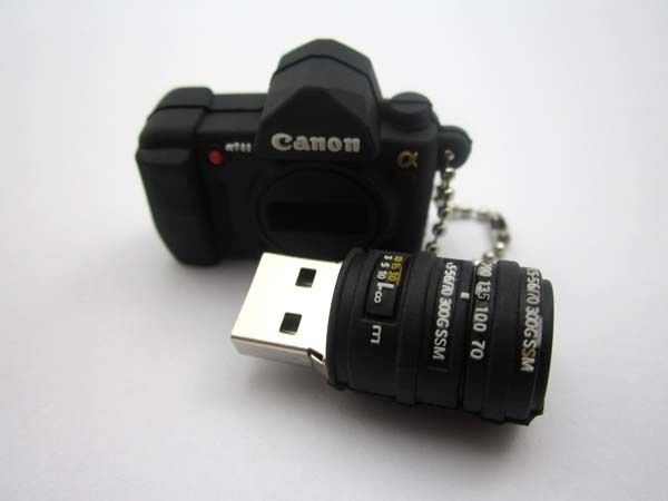 Miniature Canon DSLR Jump Drive