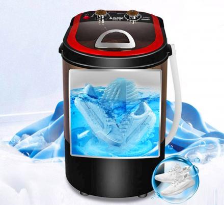There's Now a Mini Shoe Washing Machine That Cleans Up To 4 Pairs Of Shoes At Once
