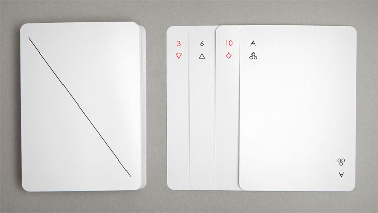 Iota Minimalist Playing Cards