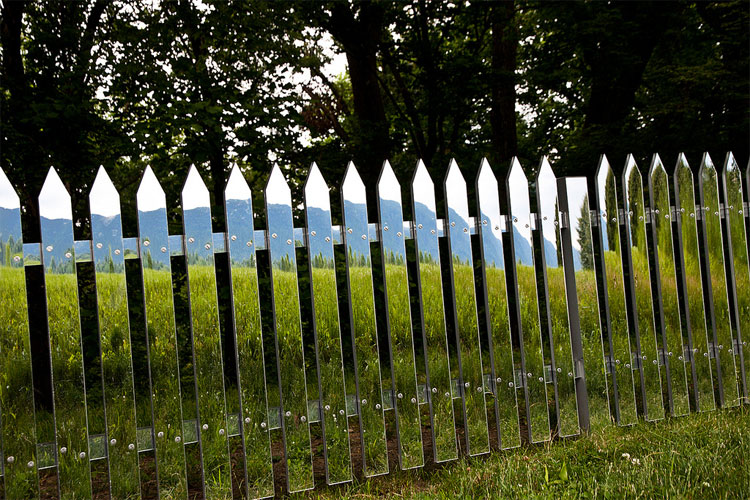Mirrored Fence