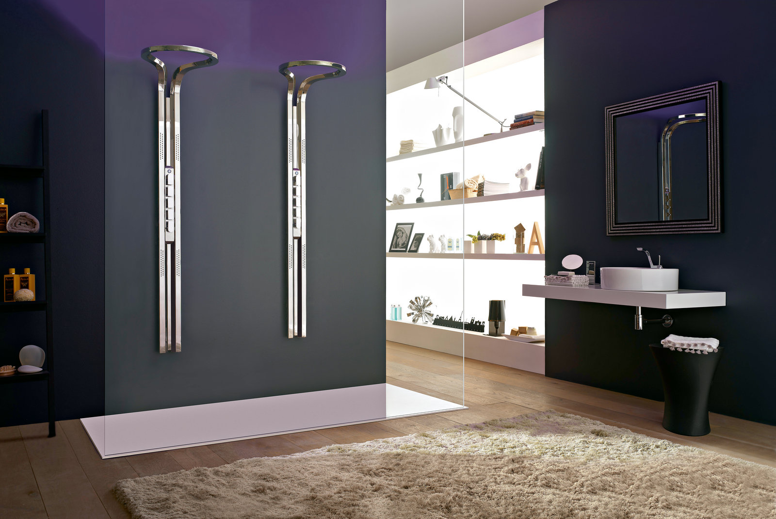 Modern Showerhead Design 3Modern shower head design - GRAFF Contemporary Bathroom Designs unique rain shower or waterfall shower head