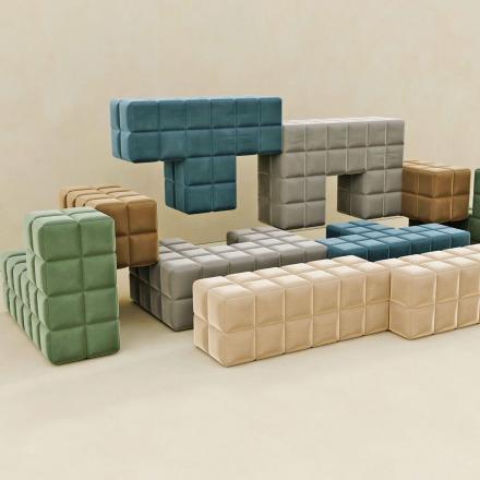 This Modular Tetris Couch Lets You Create Your Own Sofa Shape With Tetris Pieces