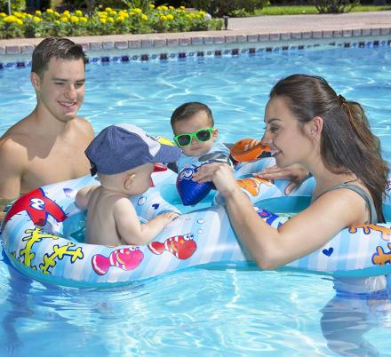 Mommy And Us Dual Pool Float