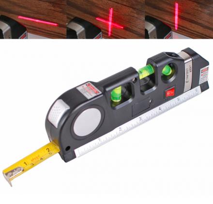 Multi-Purpose Laser Level and Tape Measure