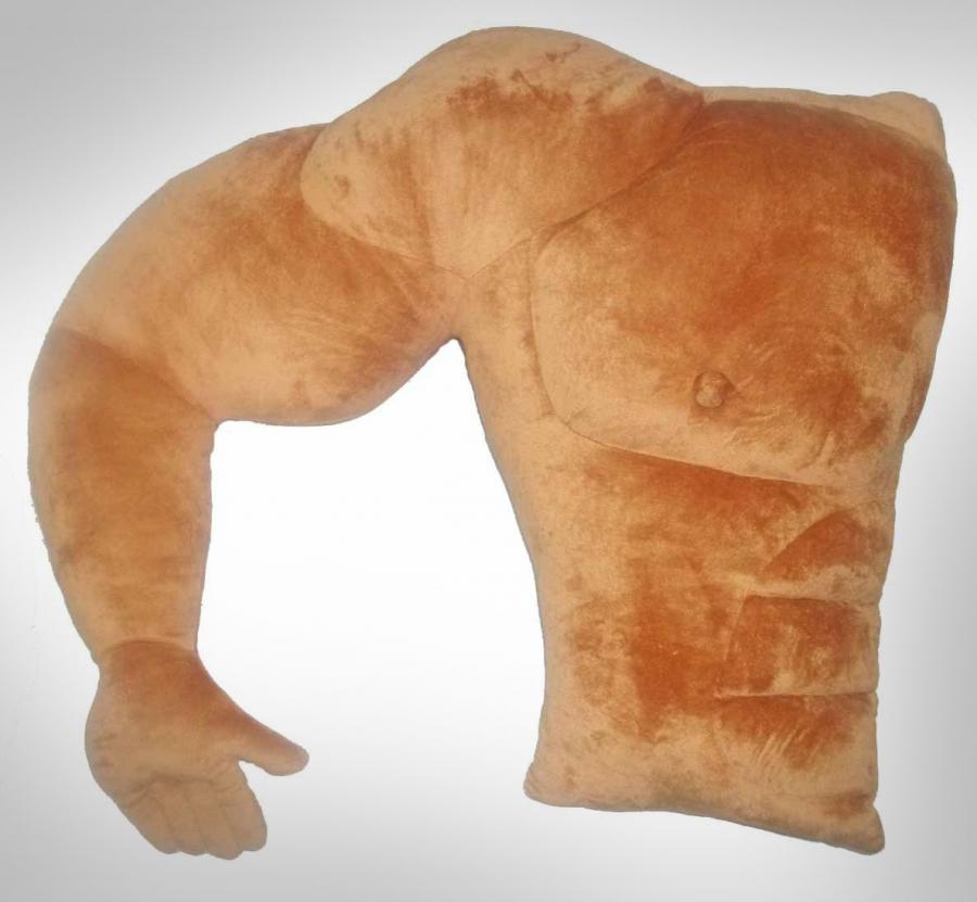 pillow with arm hole