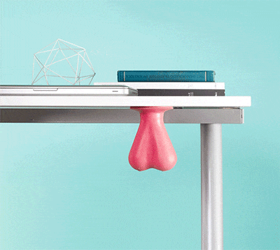 There's Now An Under-Desk Scrotum Shaped Stress Ball For When You're Extra Stressed At The Office