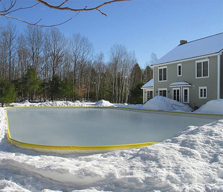 NiceRink Backyard Ice Rink Kit