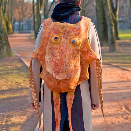 These Octopus Backpacks Are a Weird Yet Adorable Way To Carry Your Belongings