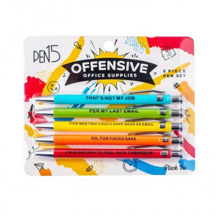 These Offensive Office Pens Are The Perfect Way To Get Back At Annoying Coworkers
