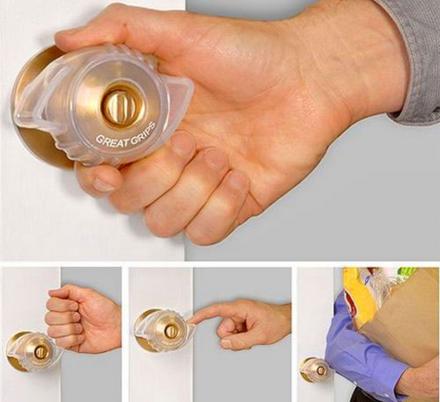 Opening Doors Just Got Easier With This Wing-Tipped Knob Grip